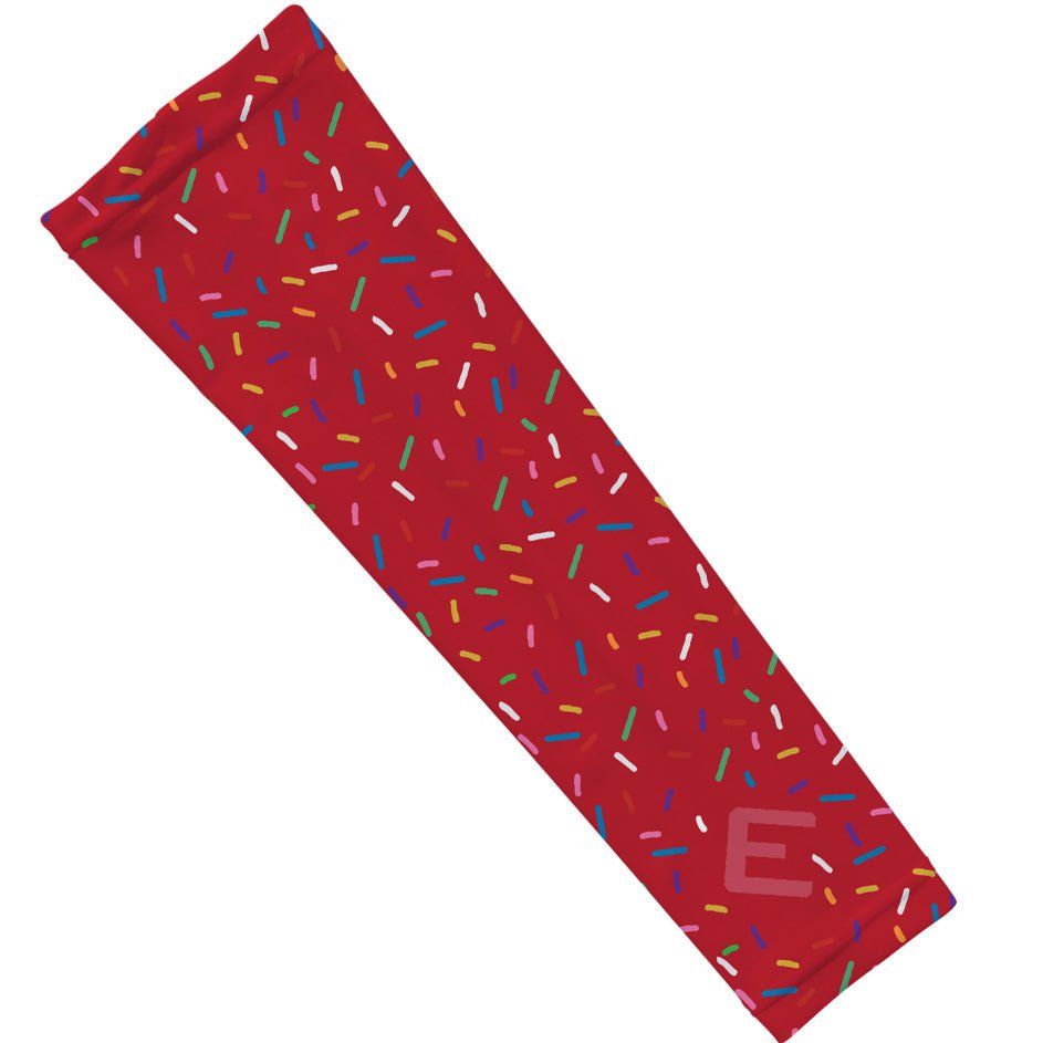 Red Sprinkles Arm Sleeve - Maximum Velocity Sports