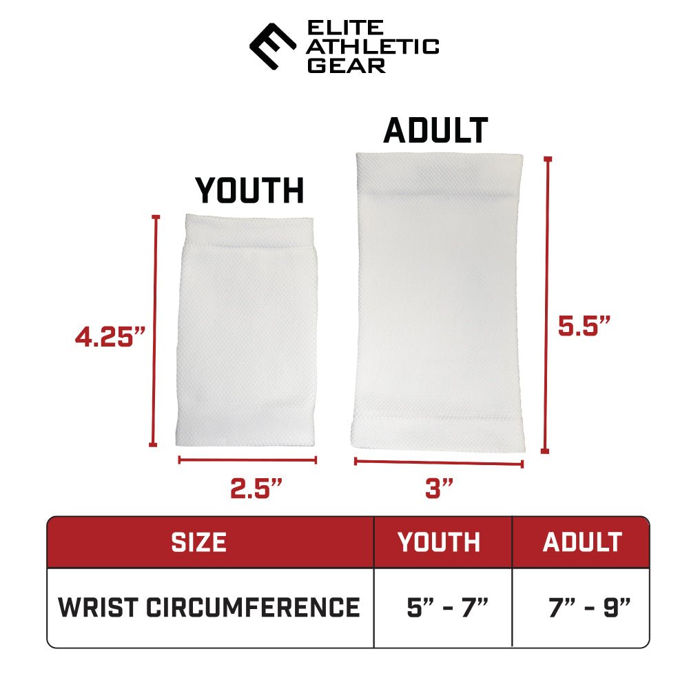 Red Wrist Support Sleeves - Maximum Velocity Sports