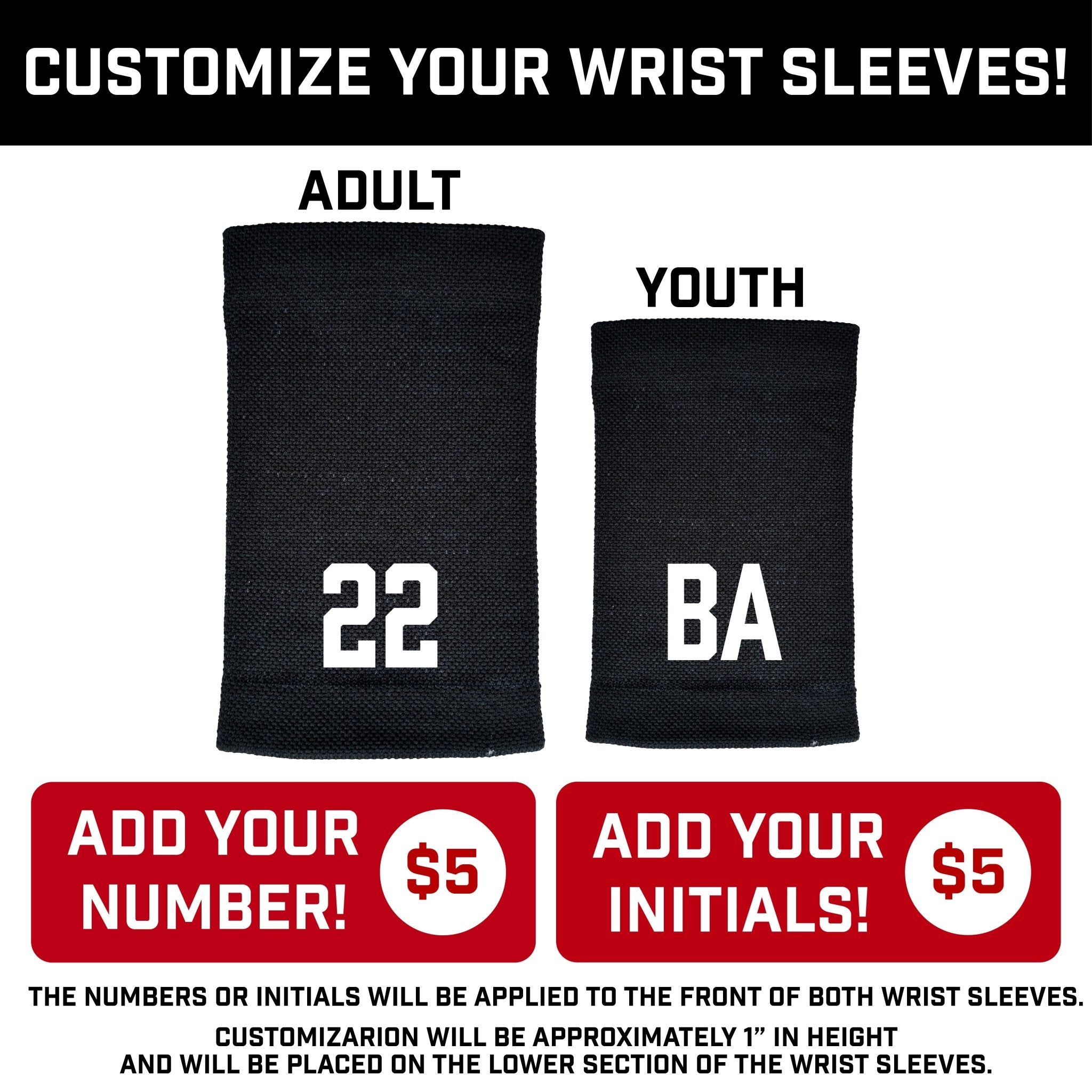 Red Wrist Support Sleeves - Maximum Velocity Sports