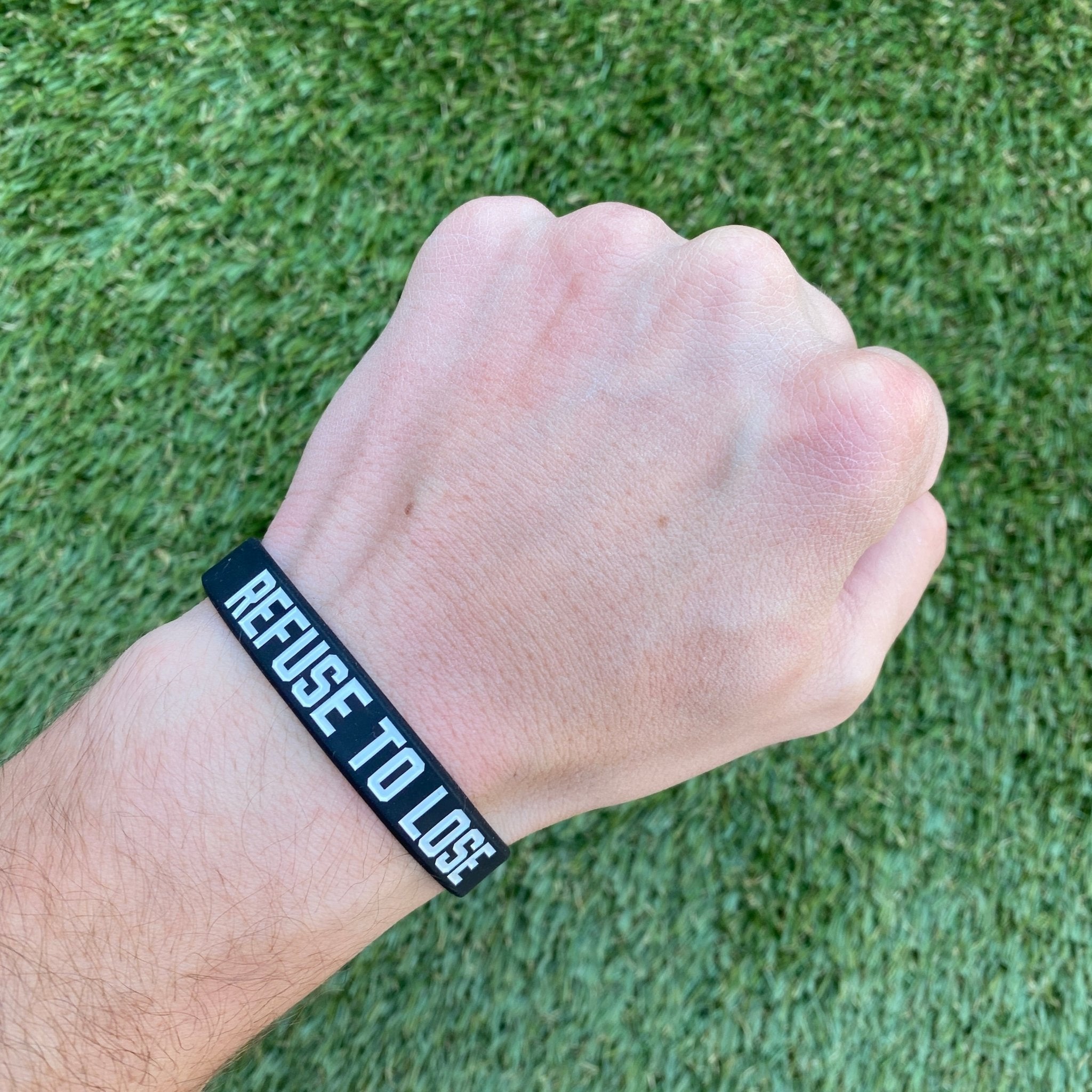 REFUSE TO LOSE Wristband - Maximum Velocity Sports