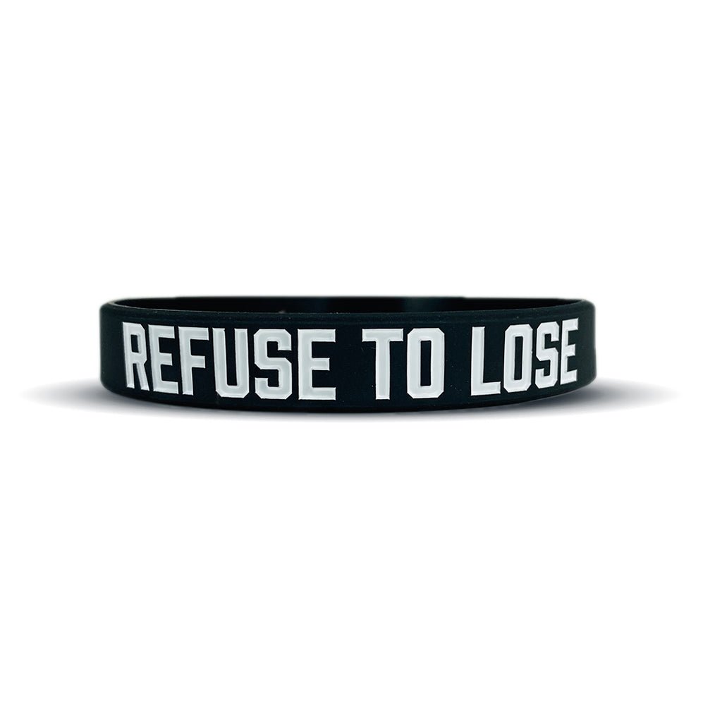 REFUSE TO LOSE Wristband - Maximum Velocity Sports