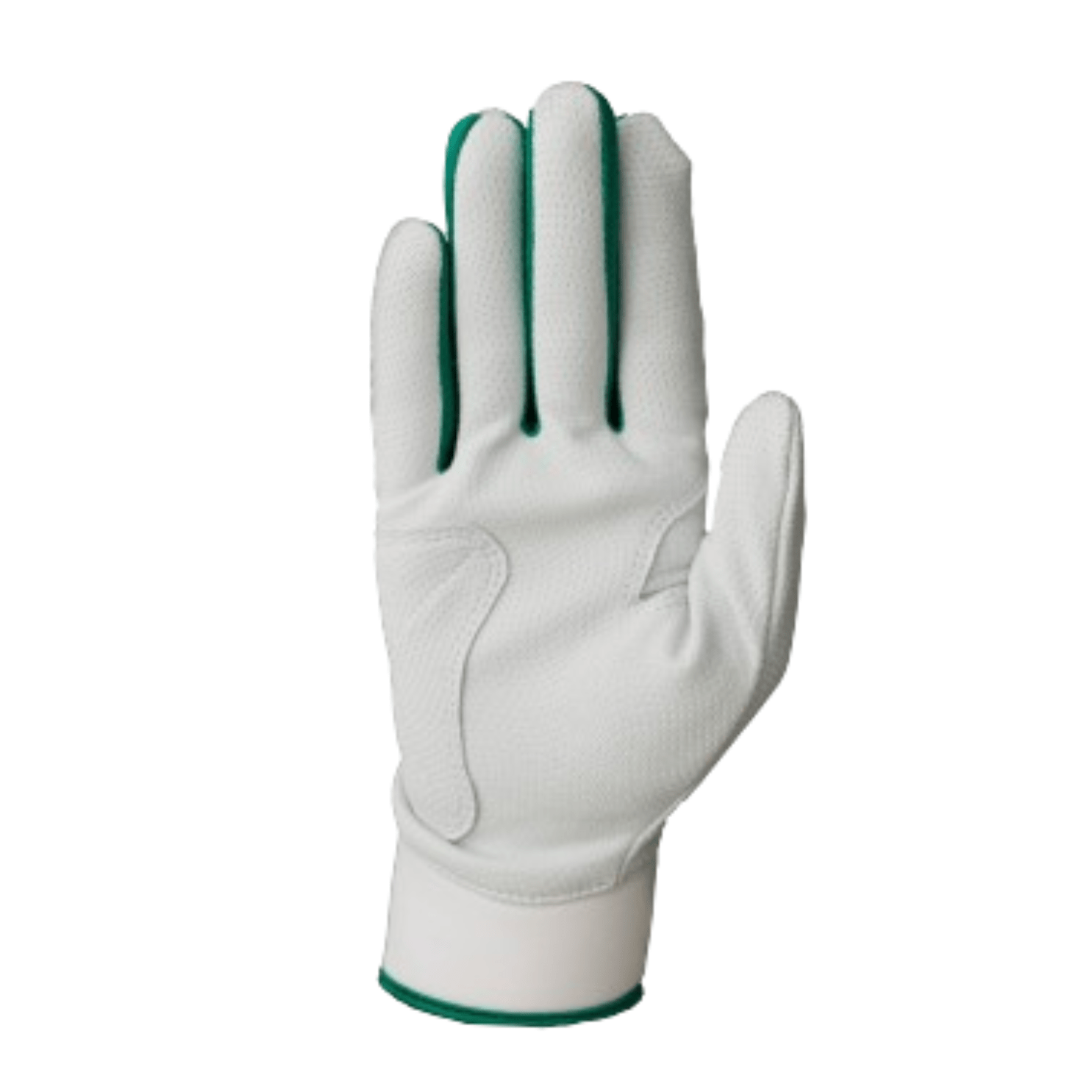 Resilient Championship Fastpitch Batting gloves - White and Green - Maximum Velocity Sports