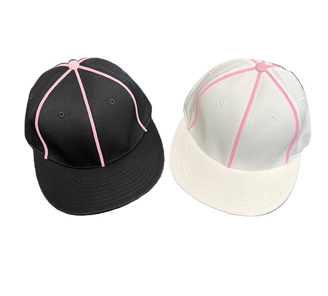 Richardson Flex - Fit Football/Lacrosse Officials Hat With Pink Piping - Maximum Velocity Sports