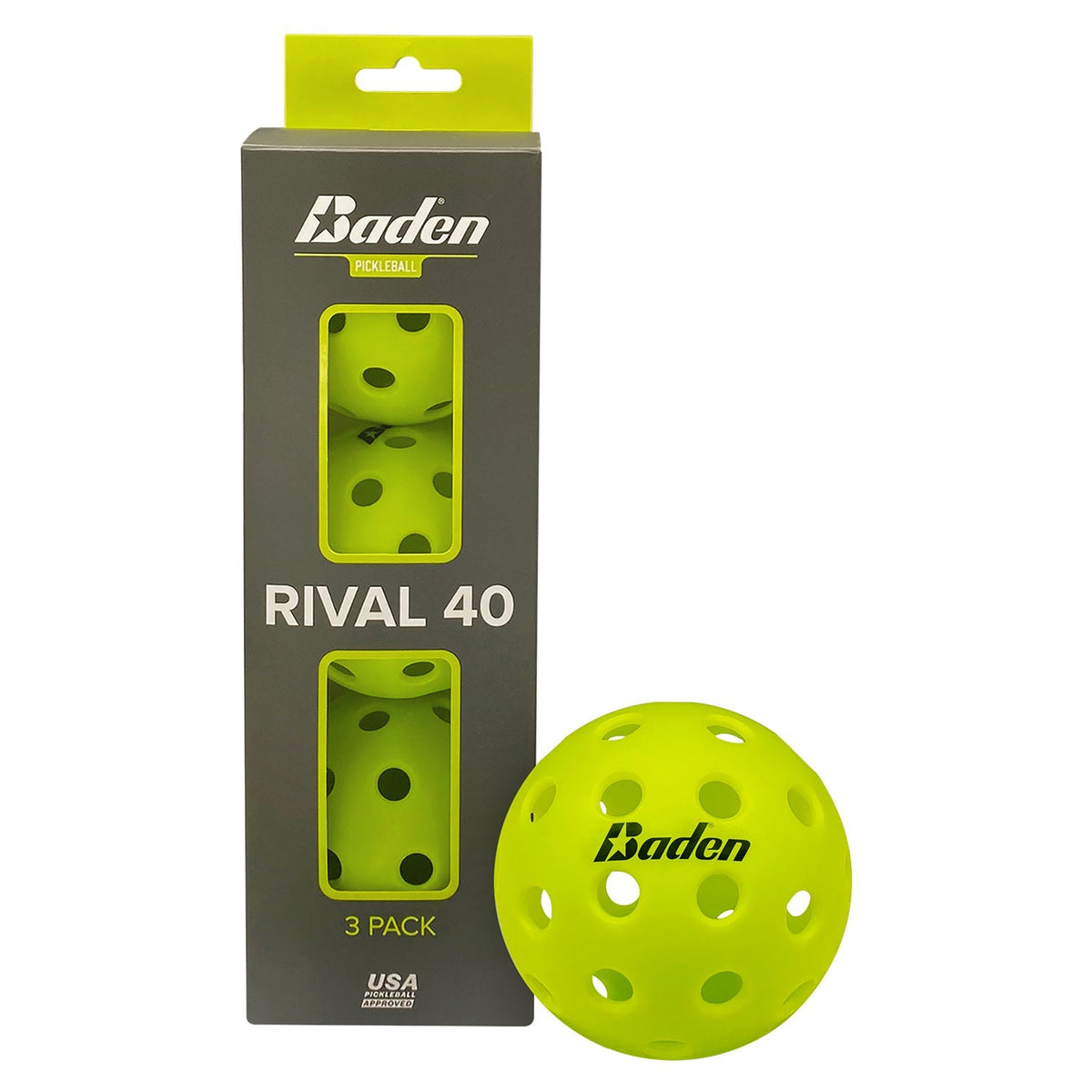 Rival 40 Pickleball 3 - Pack - Maximum Velocity Sports