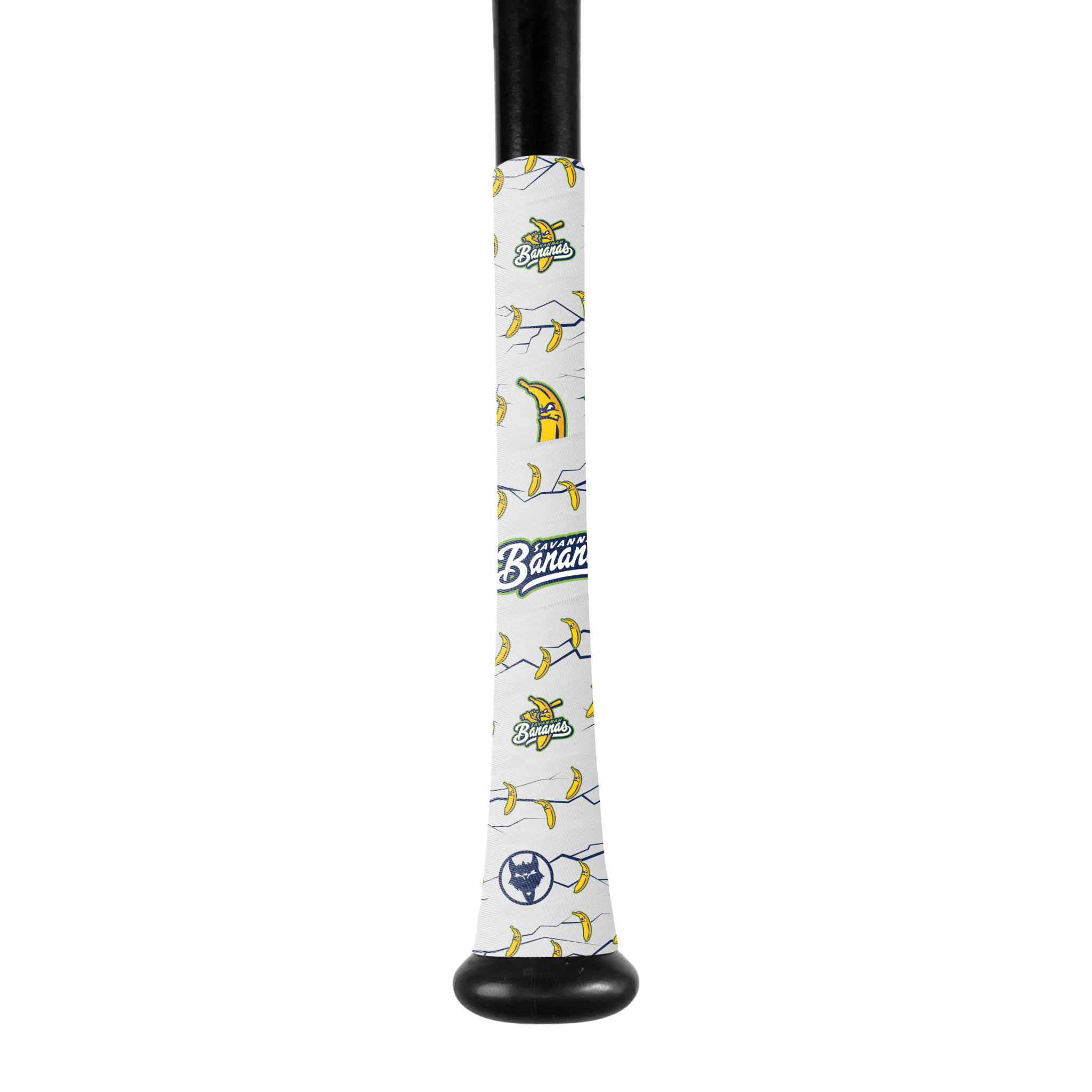 Savannah Bananas White Bat Grip Tape - Maximum Velocity Sports
