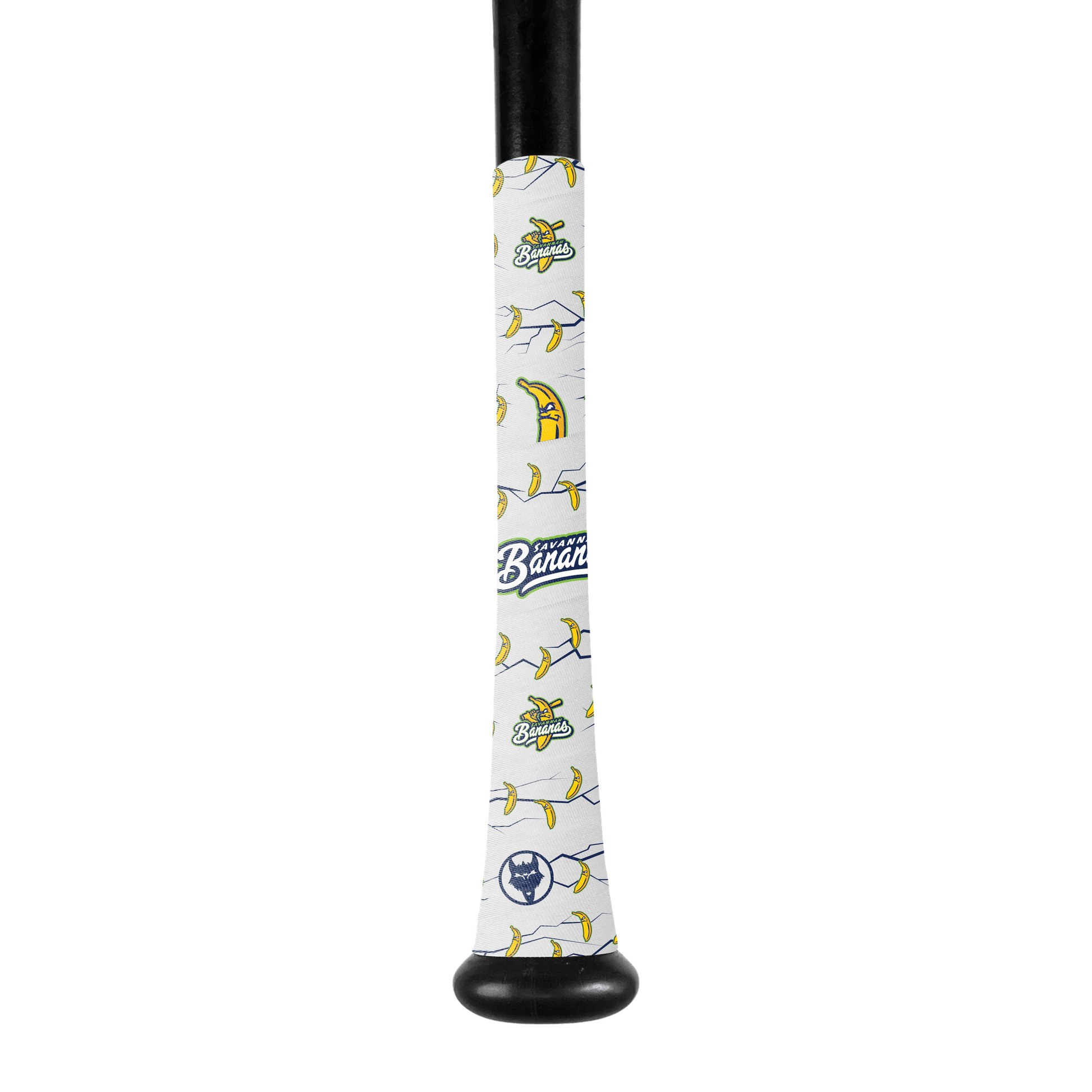 Savannah Bananas White Bat Grip Tape - Maximum Velocity Sports