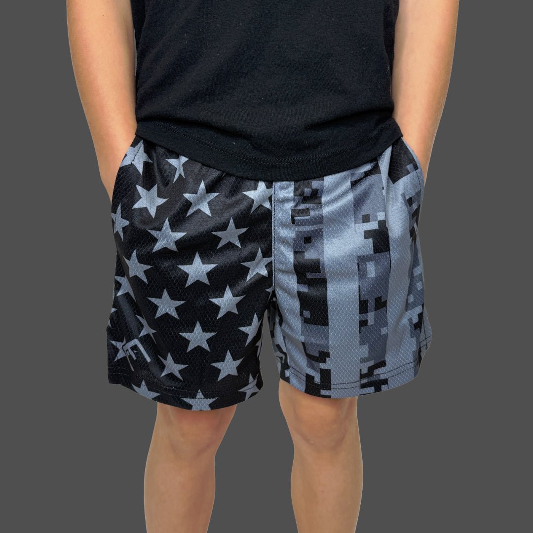 Shadow USA Flag 2.0 Shorts - Maximum Velocity Sports