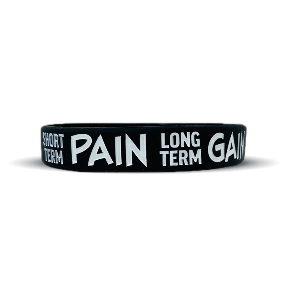 SHORT TERM PAIN LONG TERM GAIN Wristband - Maximum Velocity Sports