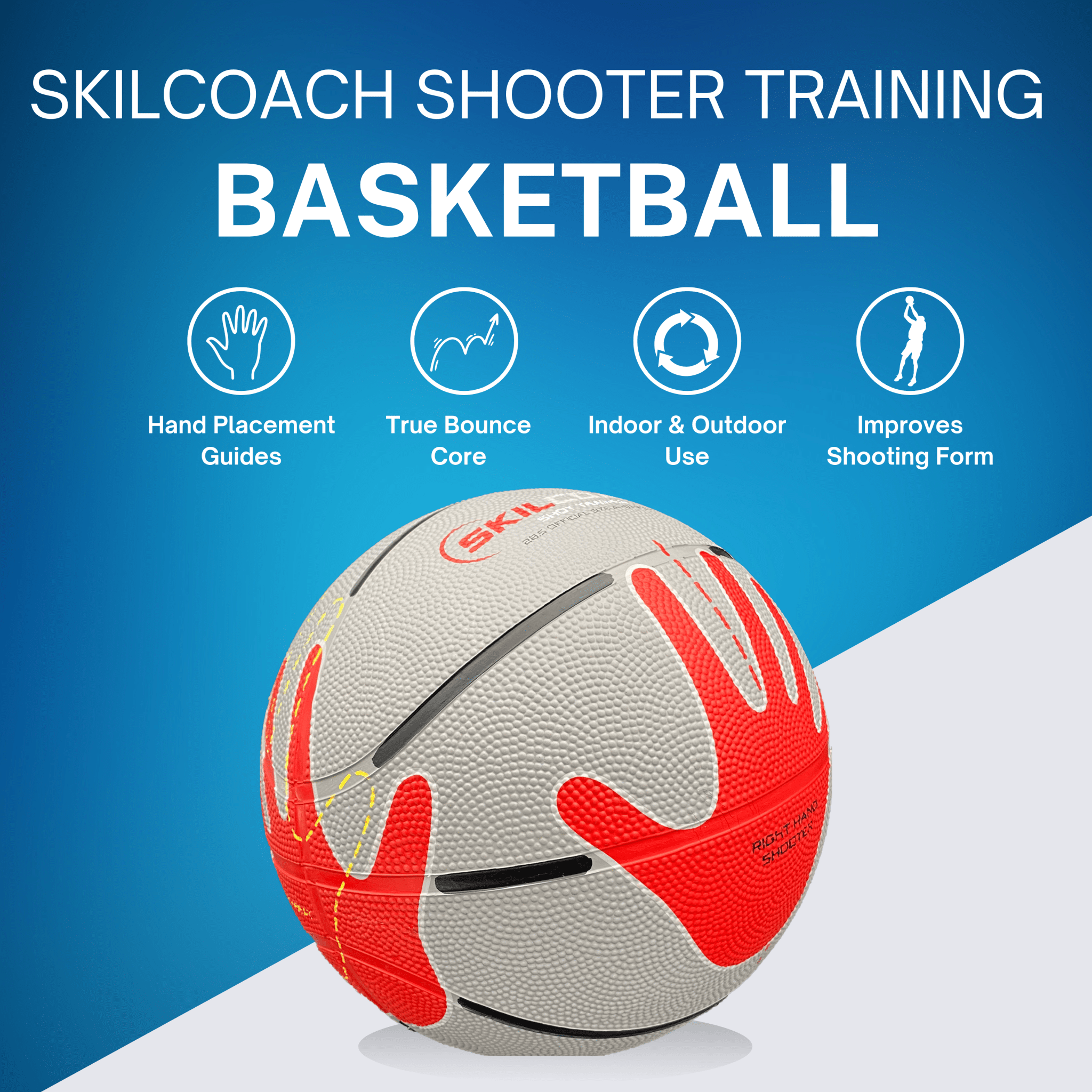 Skilcoach Shooter Training Basketball - Maximum Velocity Sports