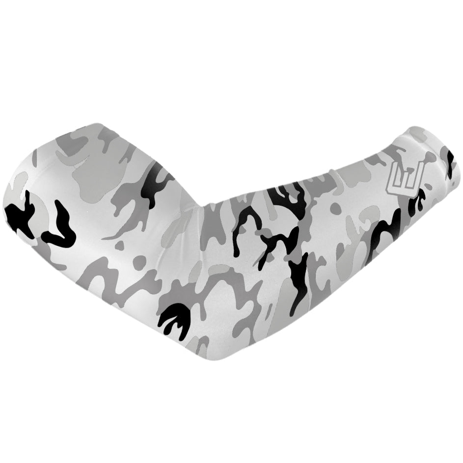 Snow Camo Arm Sleeve - Maximum Velocity Sports