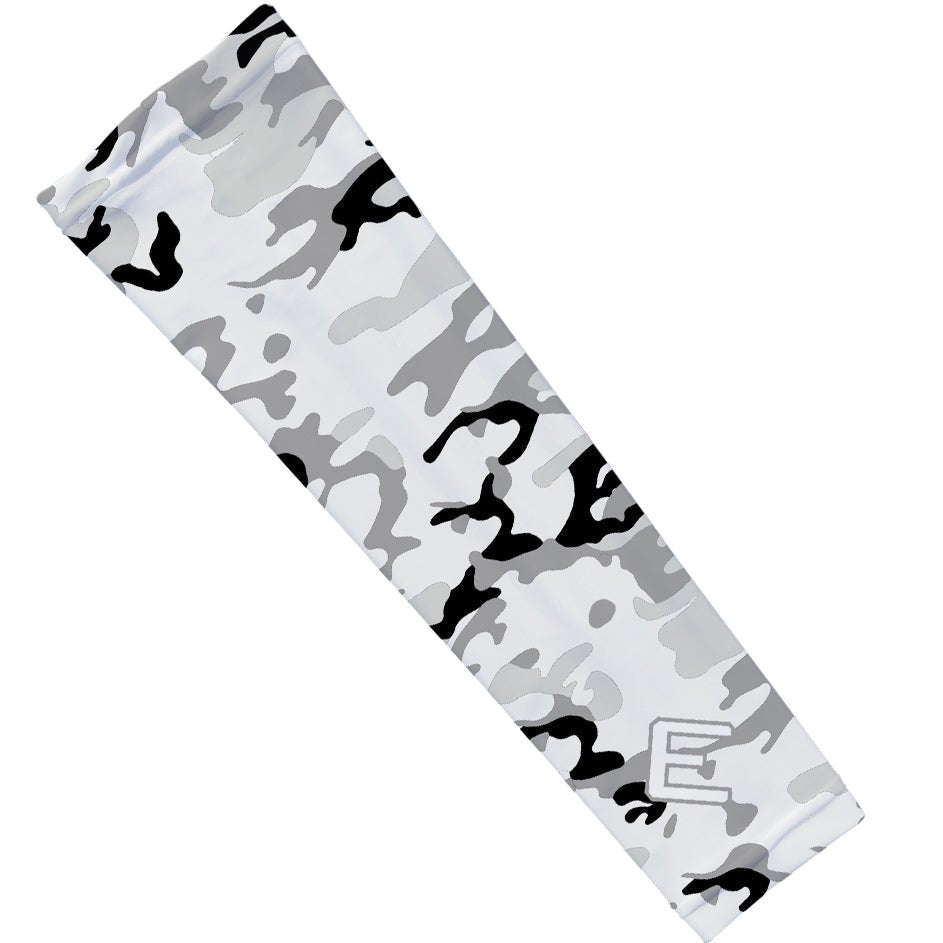 Snow Camo Arm Sleeve - Maximum Velocity Sports