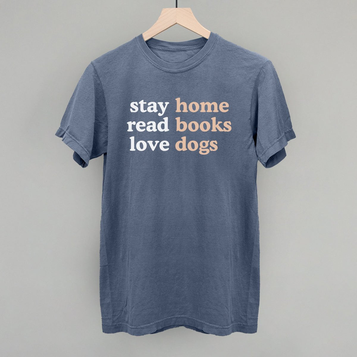 Stay Home Read Books Love Dogs - Maximum Velocity Sports