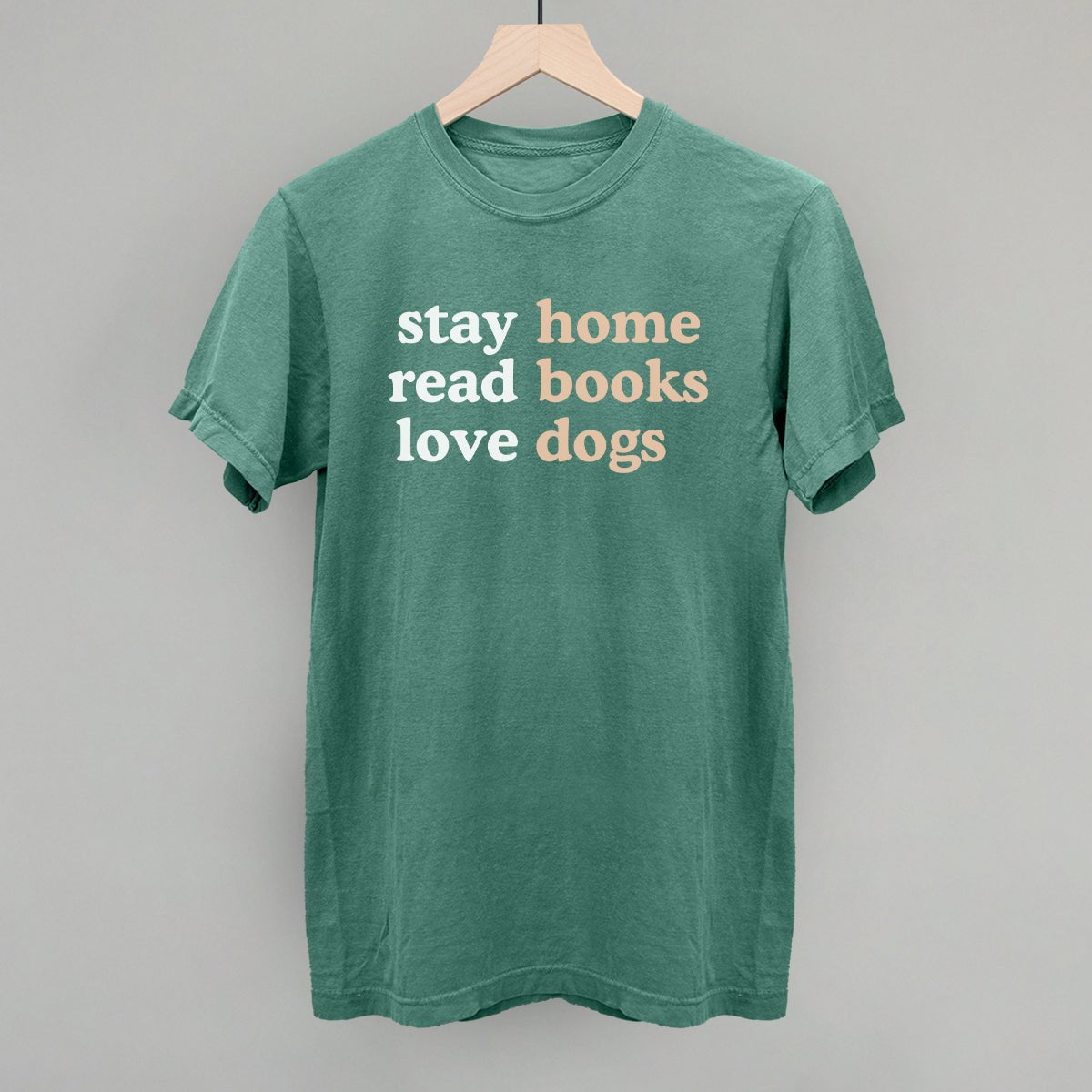 Stay Home Read Books Love Dogs - Maximum Velocity Sports