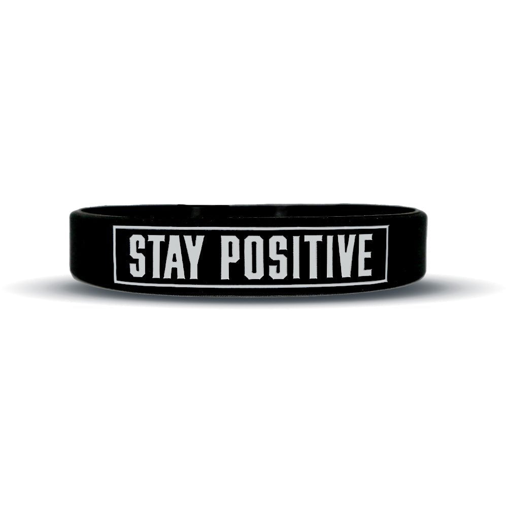 STAY POSITIVE Wristband - Maximum Velocity Sports