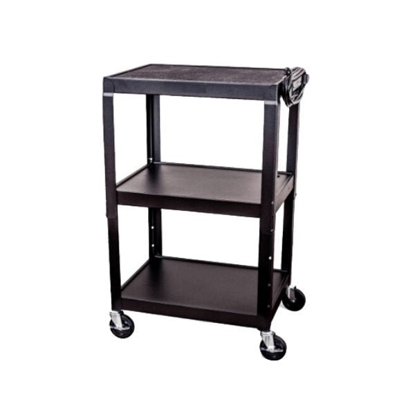 Steel Adjustable Height AV Cart - Maximum Velocity Sports