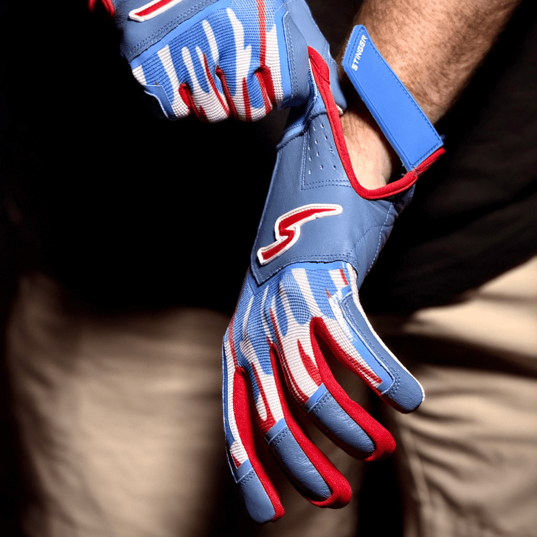 Sting Squad Batting Gloves - Bombs Pop - Maximum Velocity Sports