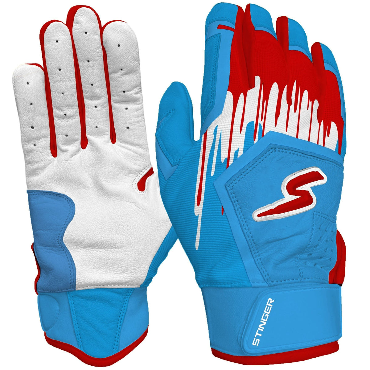 Sting Squad Batting Gloves - Bombs Pop - Maximum Velocity Sports