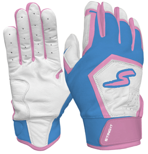 Sting Squad Batting Gloves - Cotton Candy - Maximum Velocity Sports