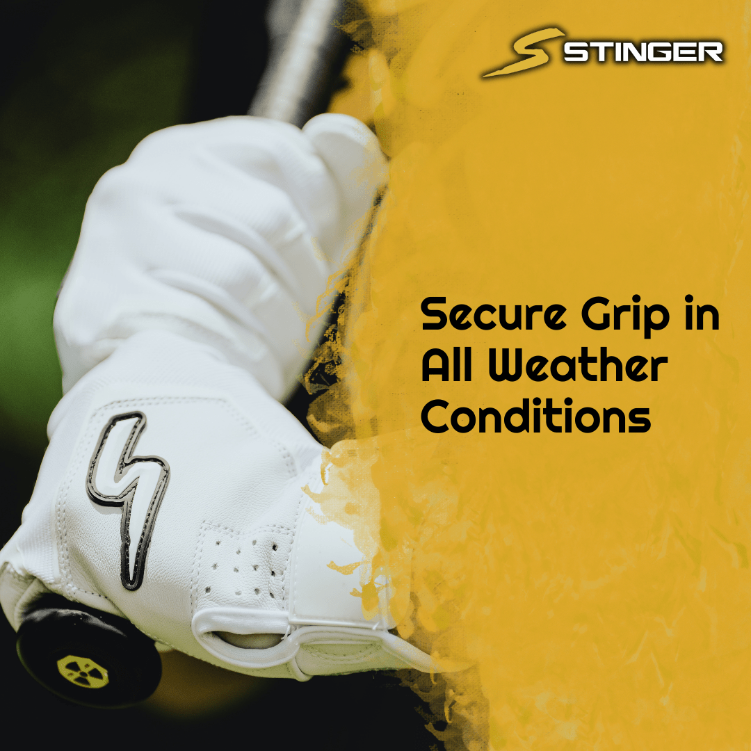 Sting Squad Batting Gloves - Navy Blue - Maximum Velocity Sports