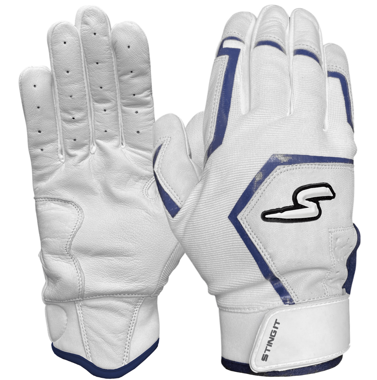 Sting Squad Batting Gloves - Navy Blue - Maximum Velocity Sports