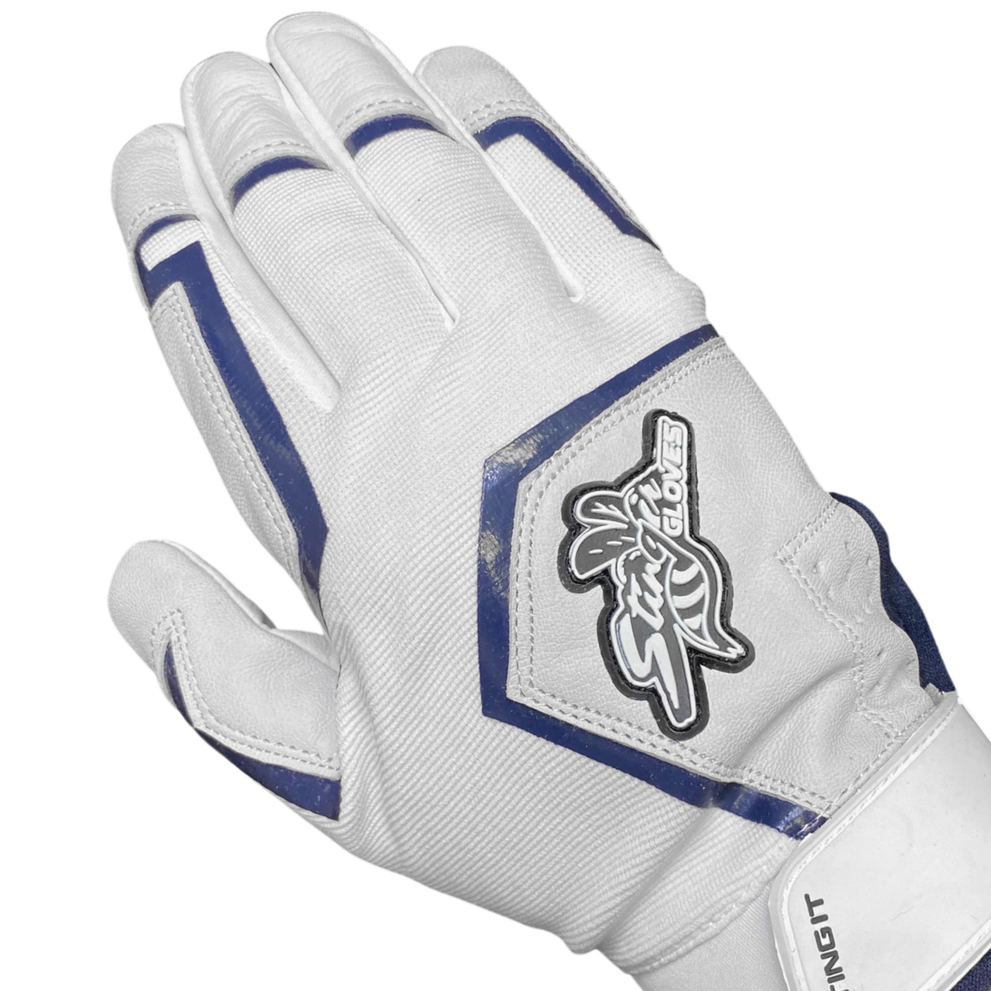 Sting Squad Batting Gloves - Navy Blue - Maximum Velocity Sports