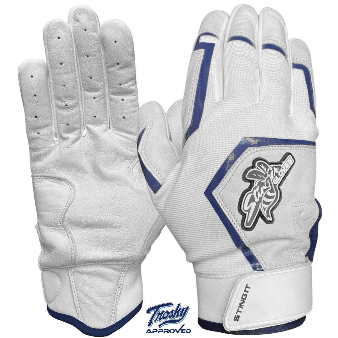 Sting Squad Batting Gloves - Navy Blue - Maximum Velocity Sports