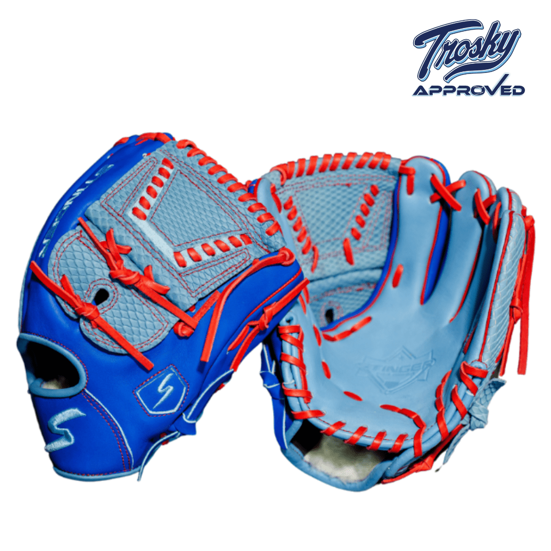 Stinger Aqua Valor 12" Baseball - Softball Fielding Glove - Maximum Velocity Sports