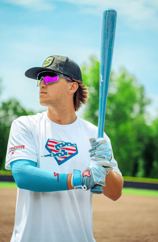 Stinger Premium Arm Sleeve - Carolina - Maximum Velocity Sports