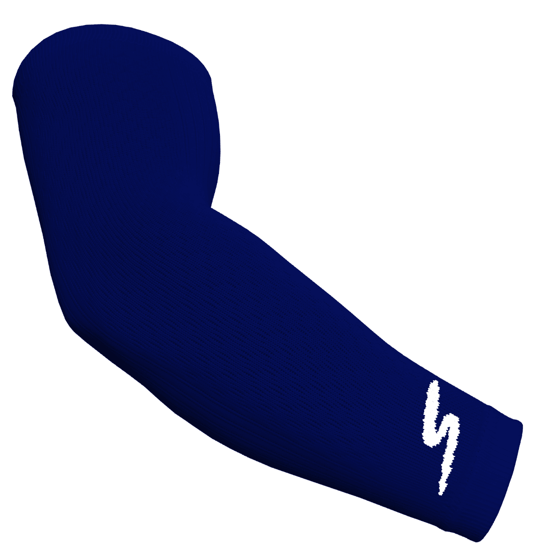 Stinger Premium Arm Sleeve - Navy - Maximum Velocity Sports