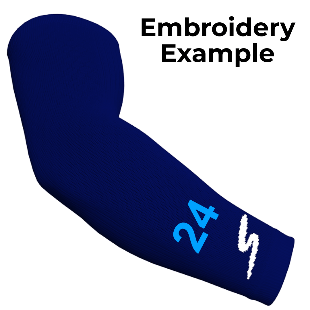 Stinger Premium Arm Sleeve - Navy - Maximum Velocity Sports