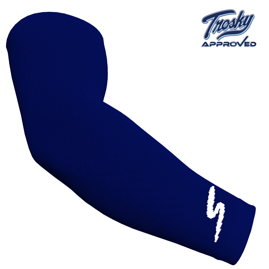 Stinger Premium Arm Sleeve - Navy - Maximum Velocity Sports