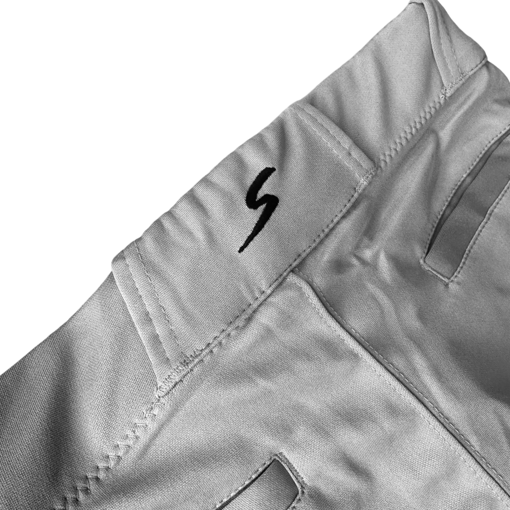 Stinger Premium Fastpitch Softball Pants - Gray - Maximum Velocity Sports