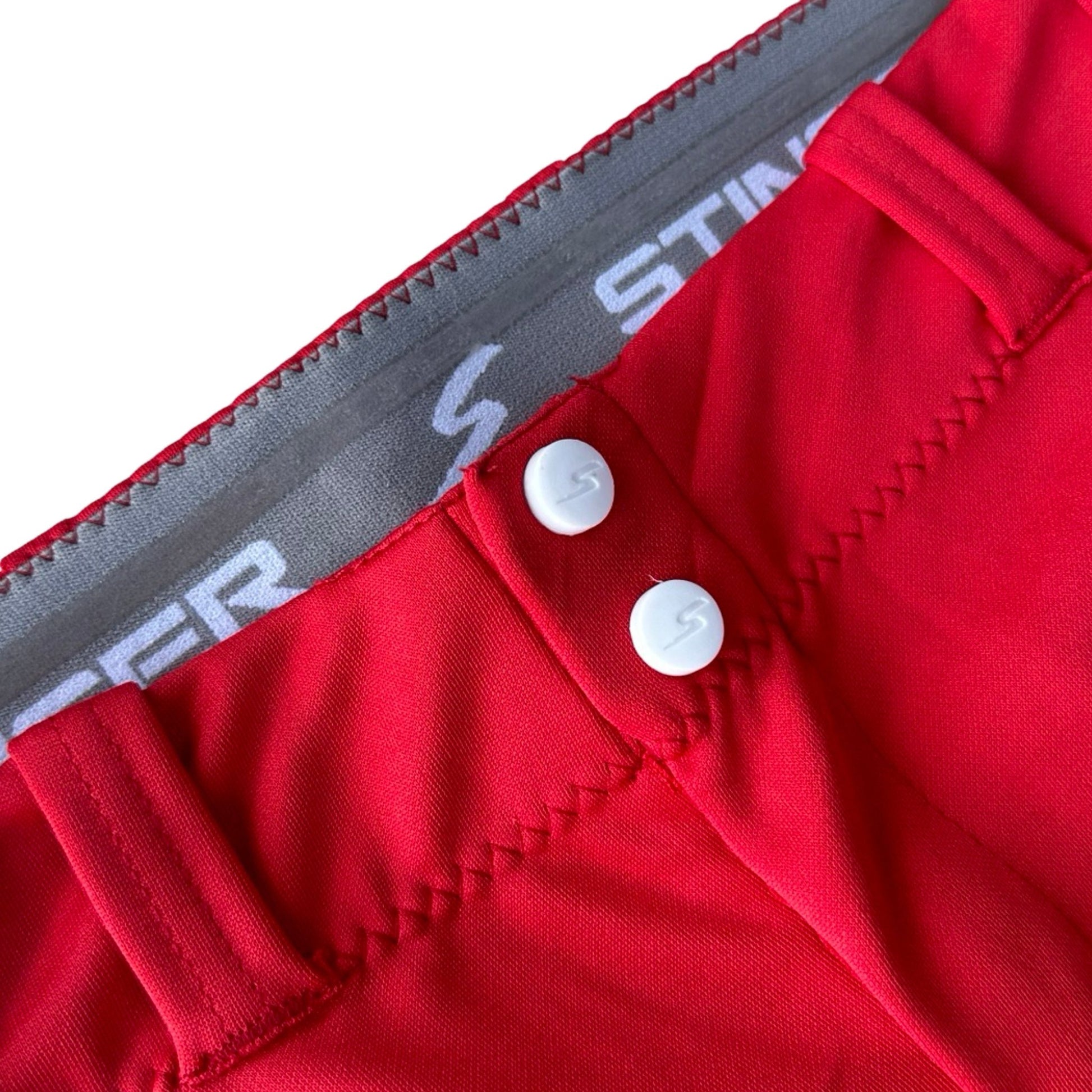 Stinger Premium Fastpitch Softball Pants - Red - Maximum Velocity Sports