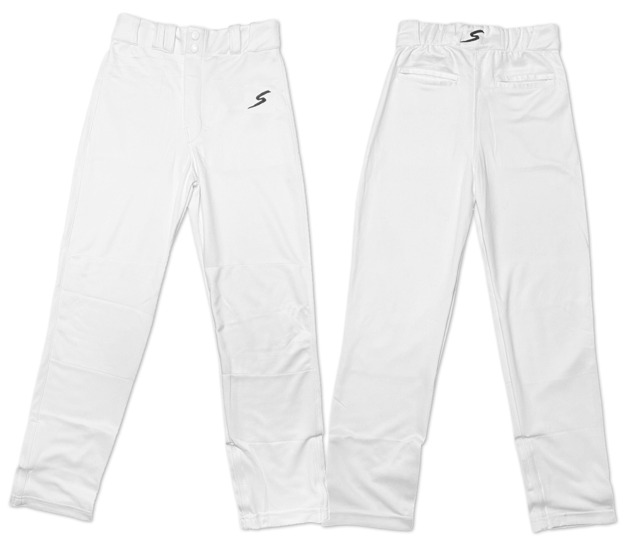 Stinger Premium Pro Style Full Length White Baseball Pant - Maximum Velocity Sports