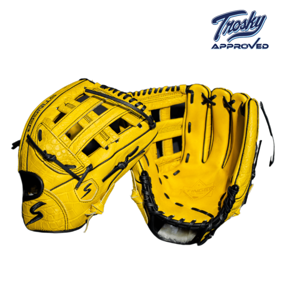 Stinger Yellow Jacket 12.75" Baseball - Softball Fielding Glove - Maximum Velocity Sports