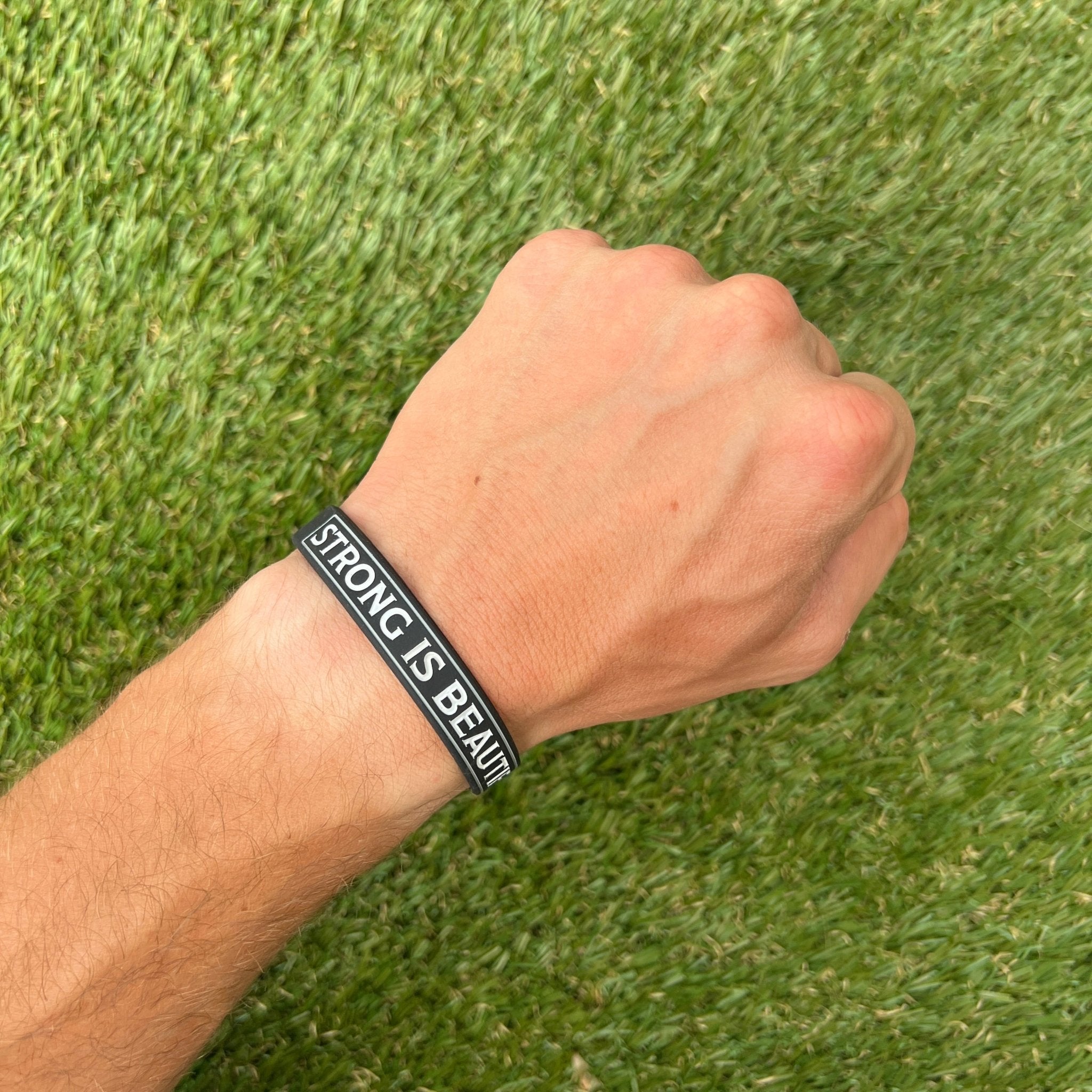 STRONG IS BEAUTIFUL Wristband - Maximum Velocity Sports