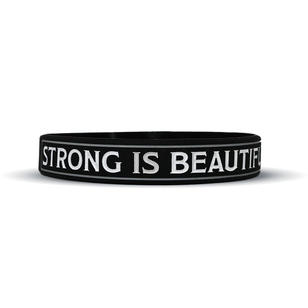 STRONG IS BEAUTIFUL Wristband - Maximum Velocity Sports