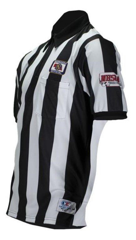 Sublimated Nebraska [NSAA] Short Sleeve Football Shirt - Maximum Velocity Sports