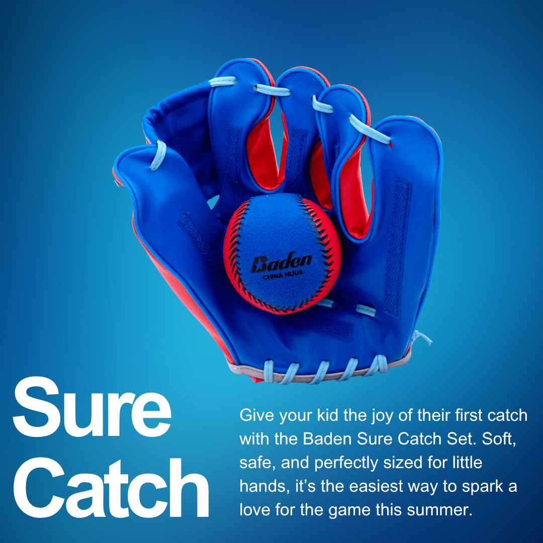 Sure Catch Baseball Glove - Maximum Velocity Sports