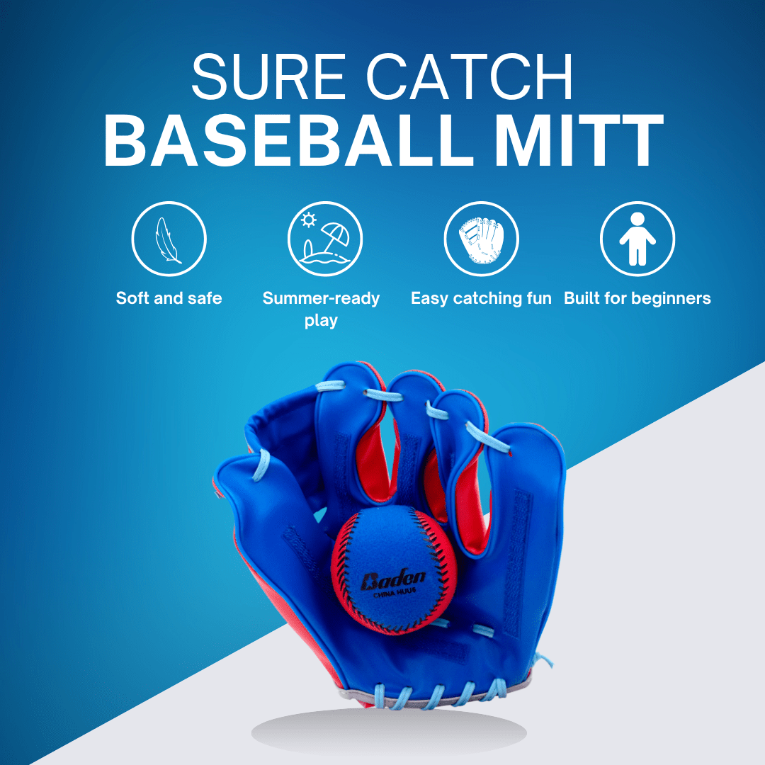 Sure Catch Baseball Glove - Maximum Velocity Sports
