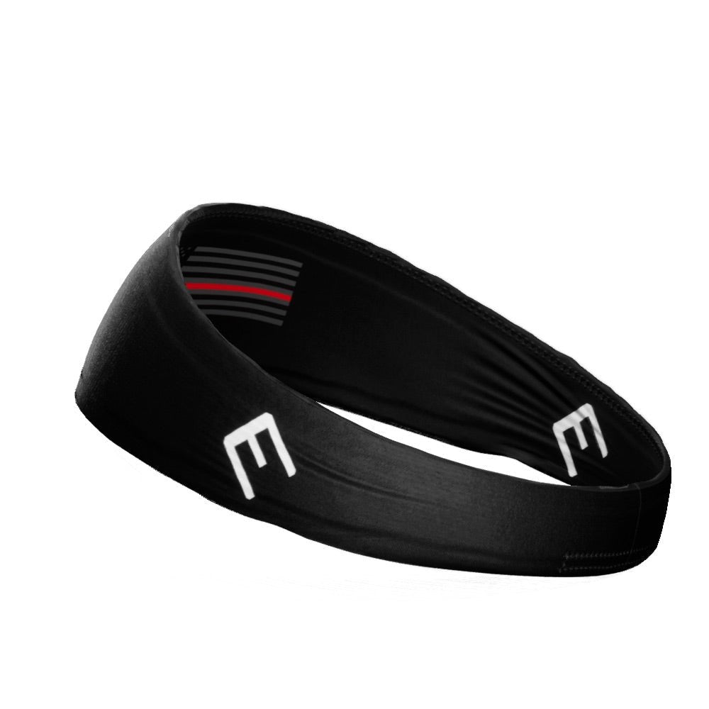 Tactical Thin Red Line USA Flag Headband - Maximum Velocity Sports