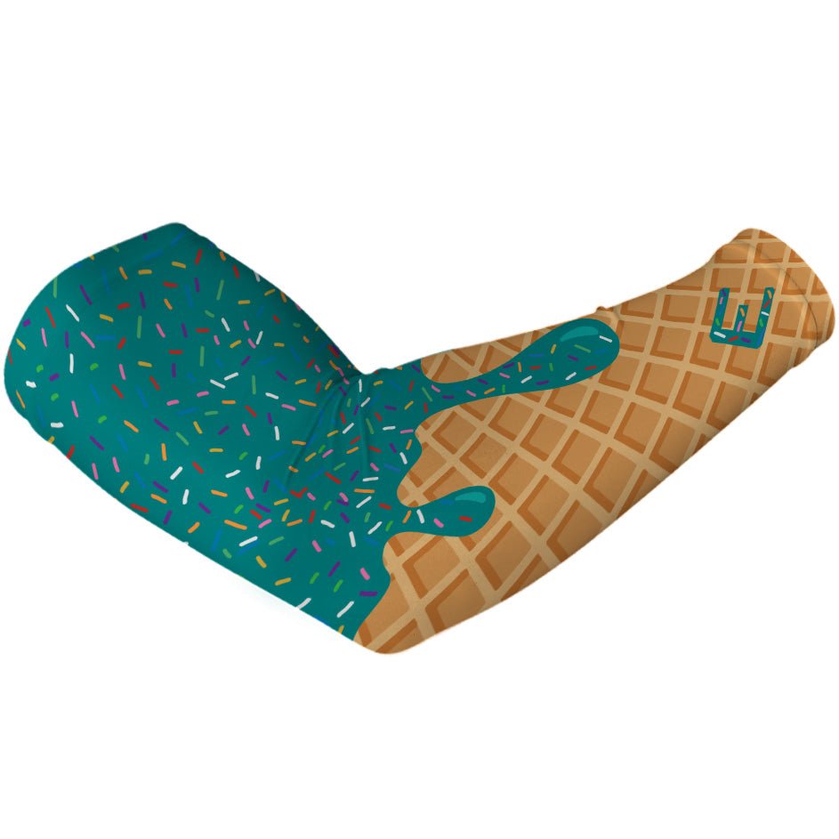 Teal Ice Cream Arm Sleeve - Maximum Velocity Sports