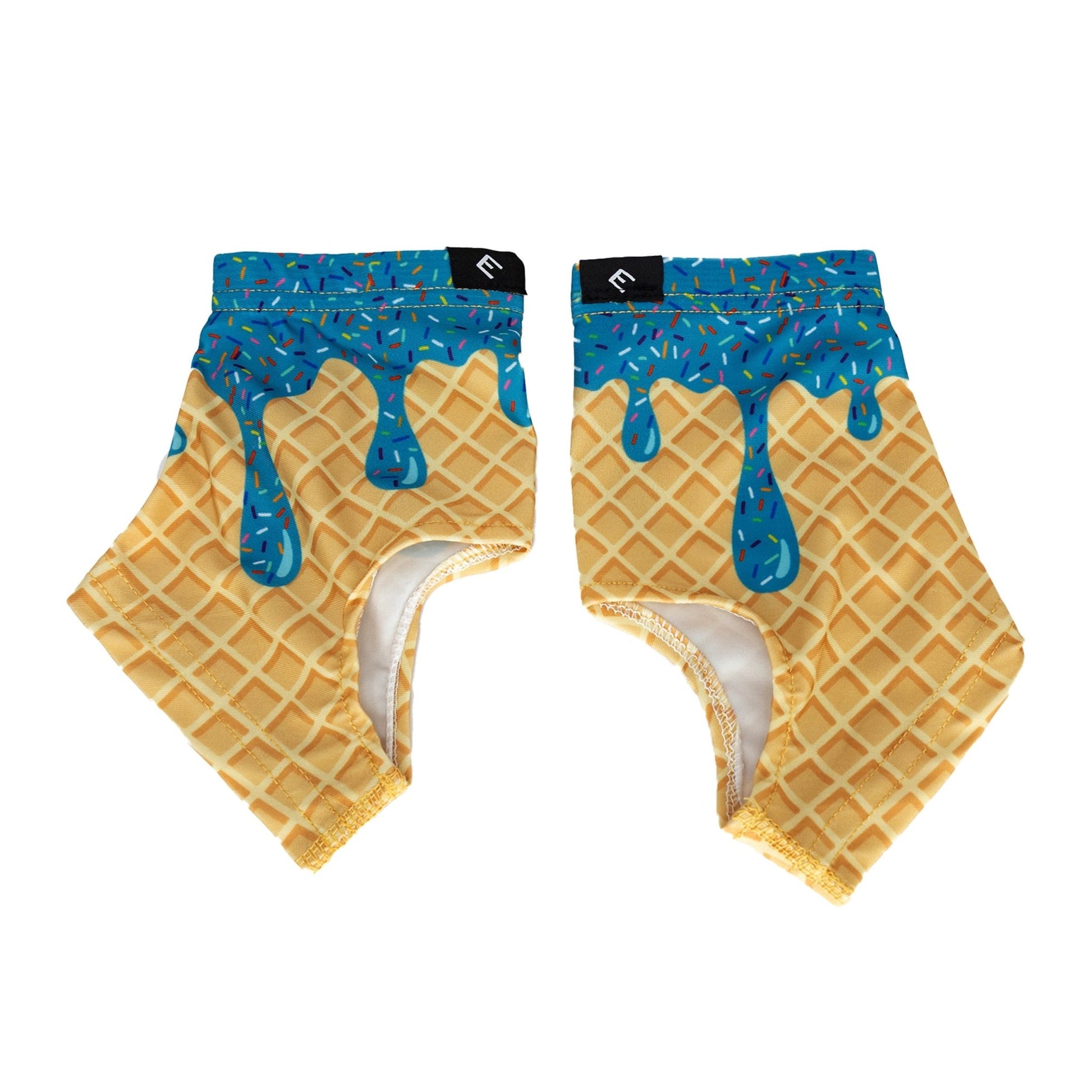 Teal Ice Cream Cleat Covers (Spats) - Maximum Velocity Sports