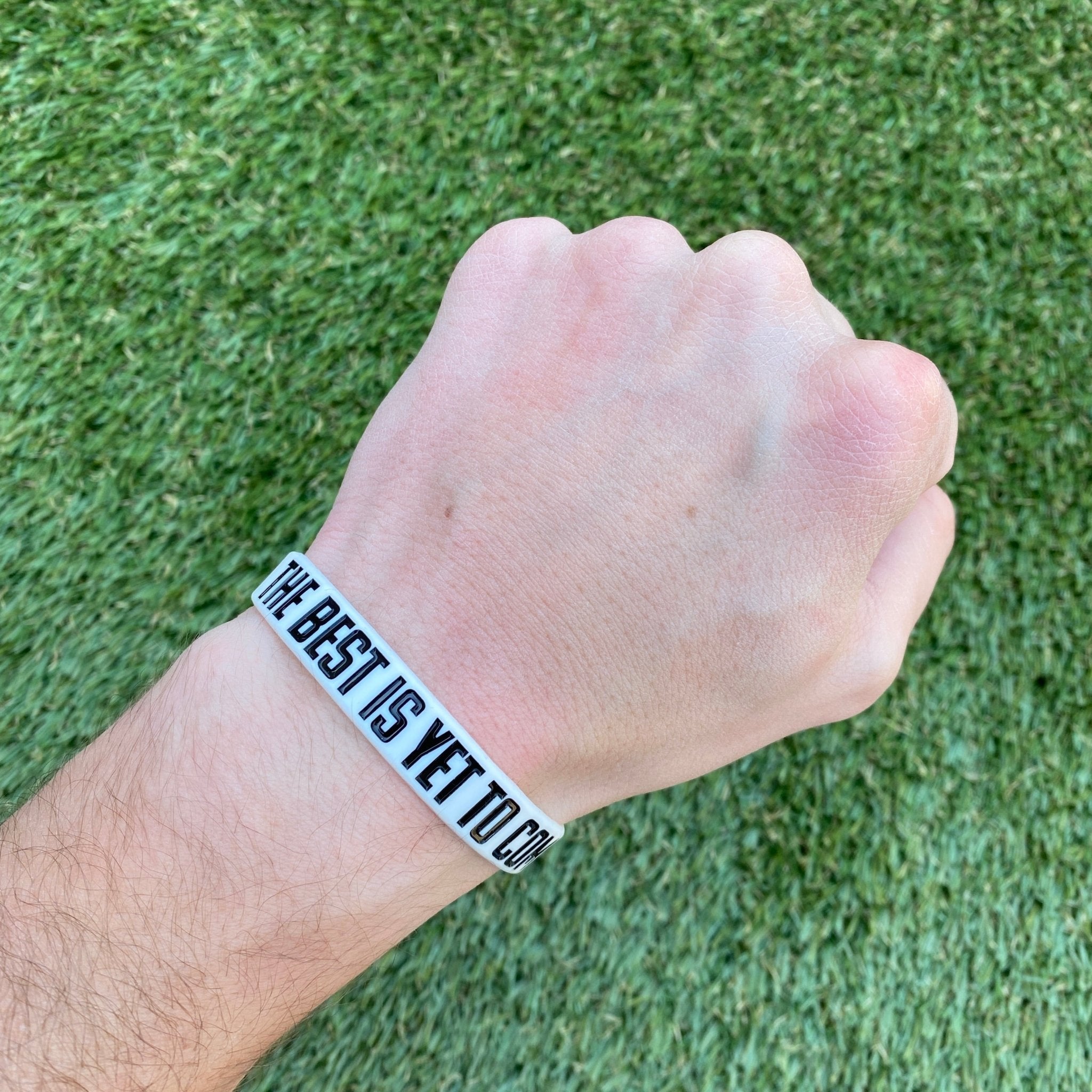 THE BEST IS YET TO COME Wristband - Maximum Velocity Sports