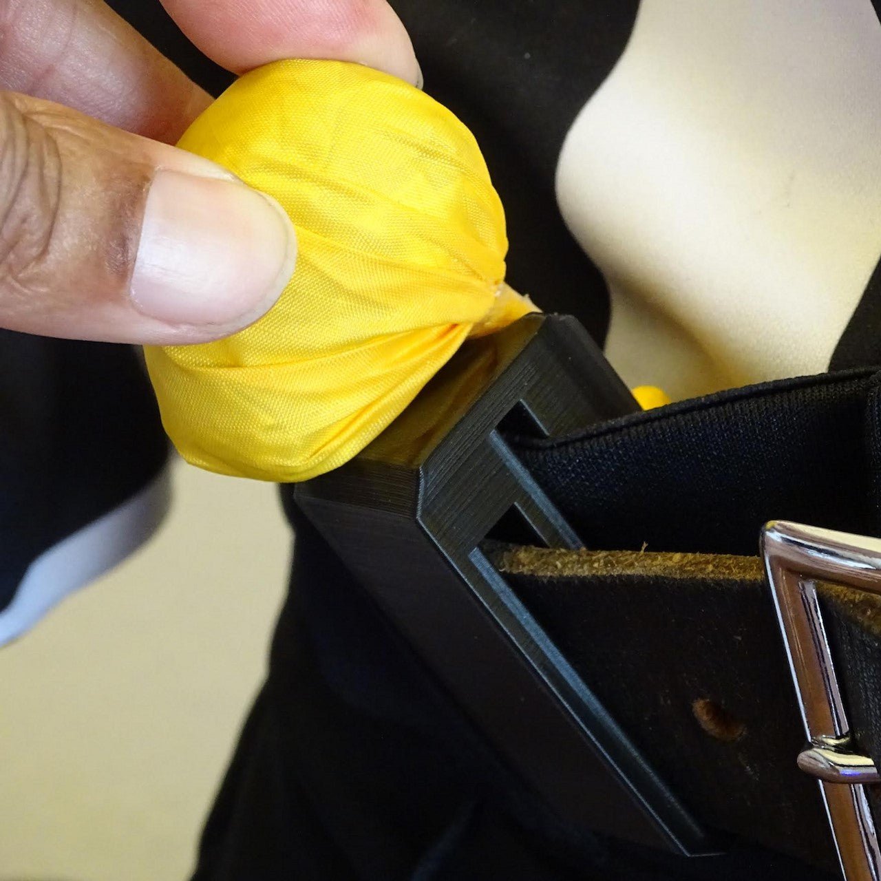 The Clasp - Football Penalty Flag Belt Clip - Maximum Velocity Sports