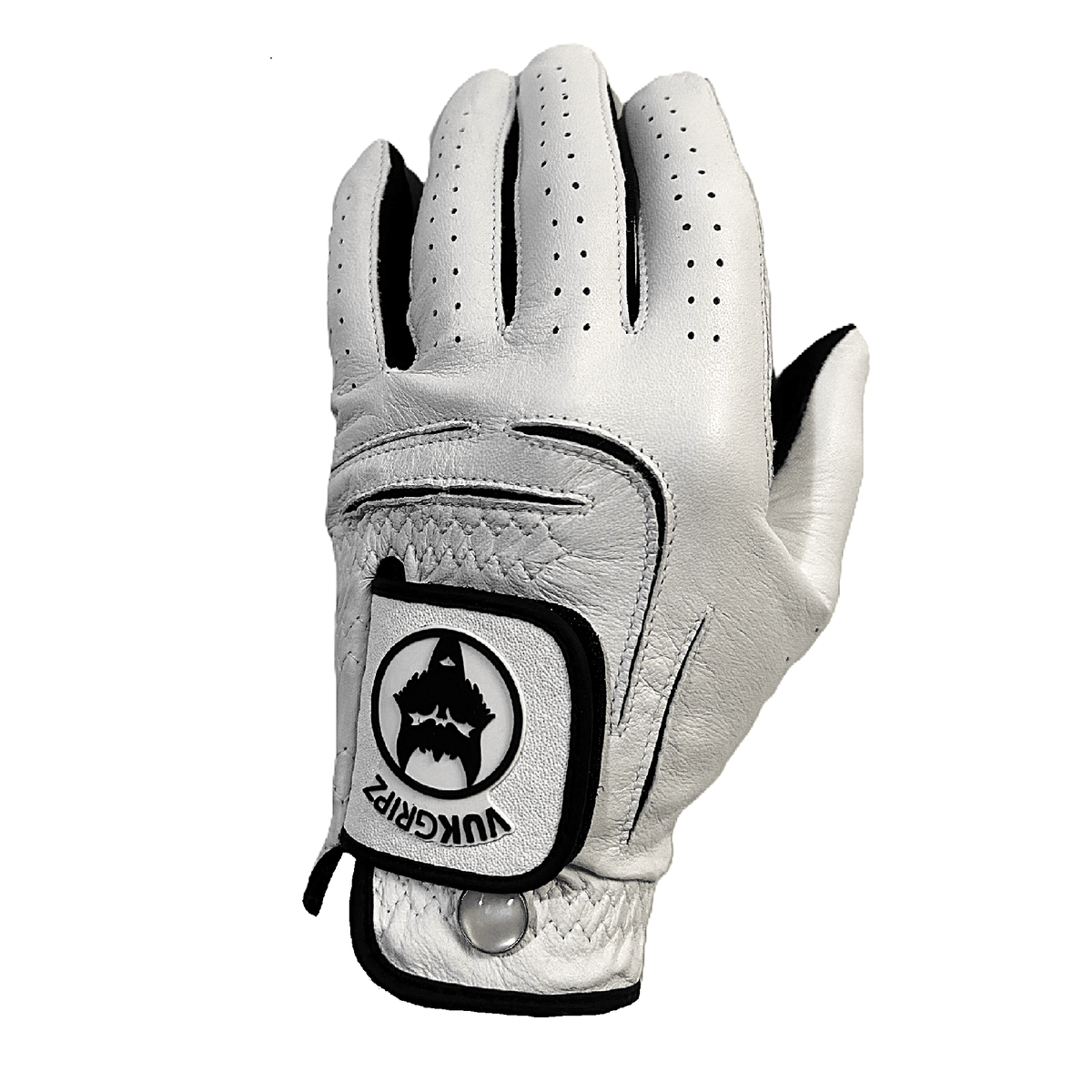 The Condor White Golf Glove - Maximum Velocity Sports