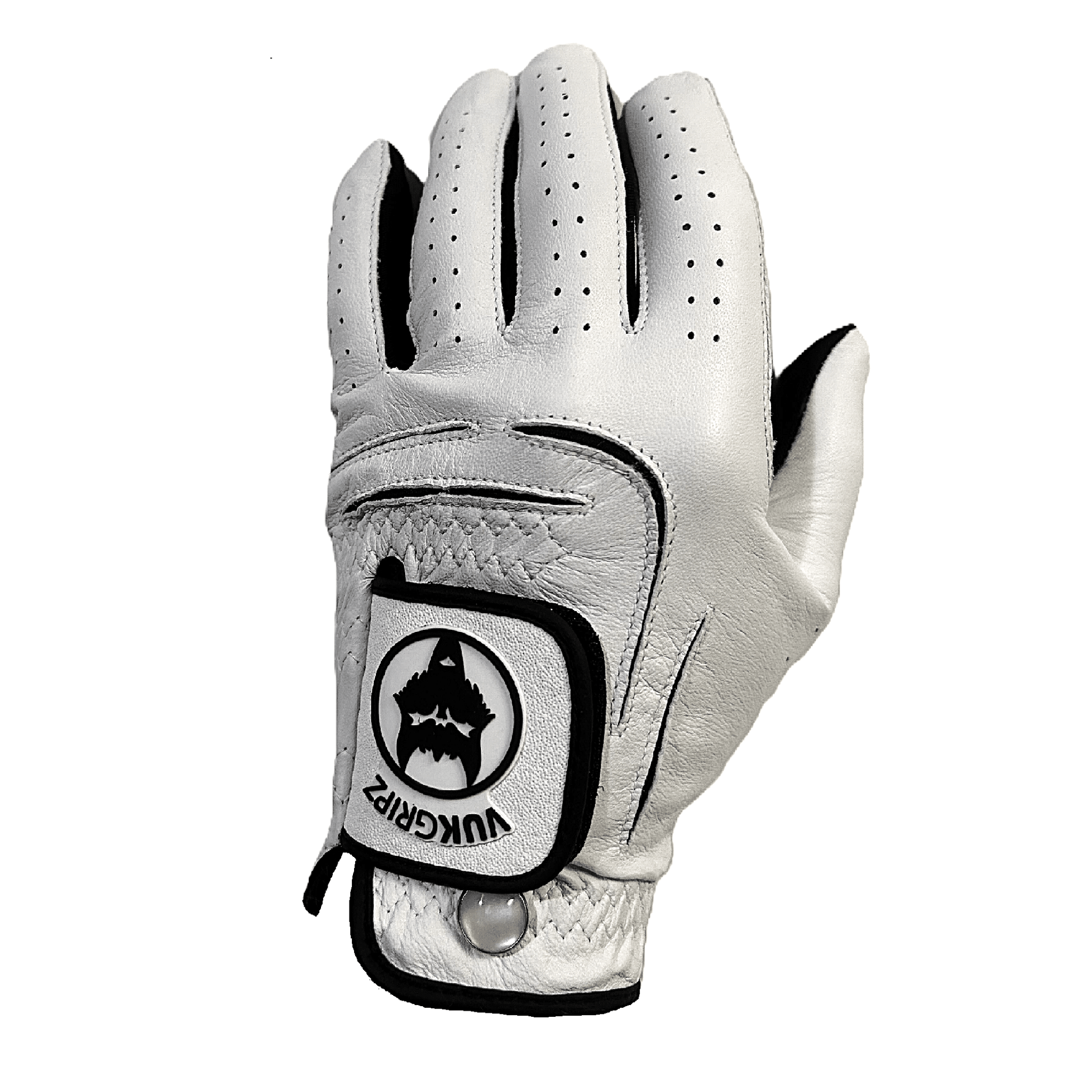 The Condor White Golf Glove - Maximum Velocity Sports