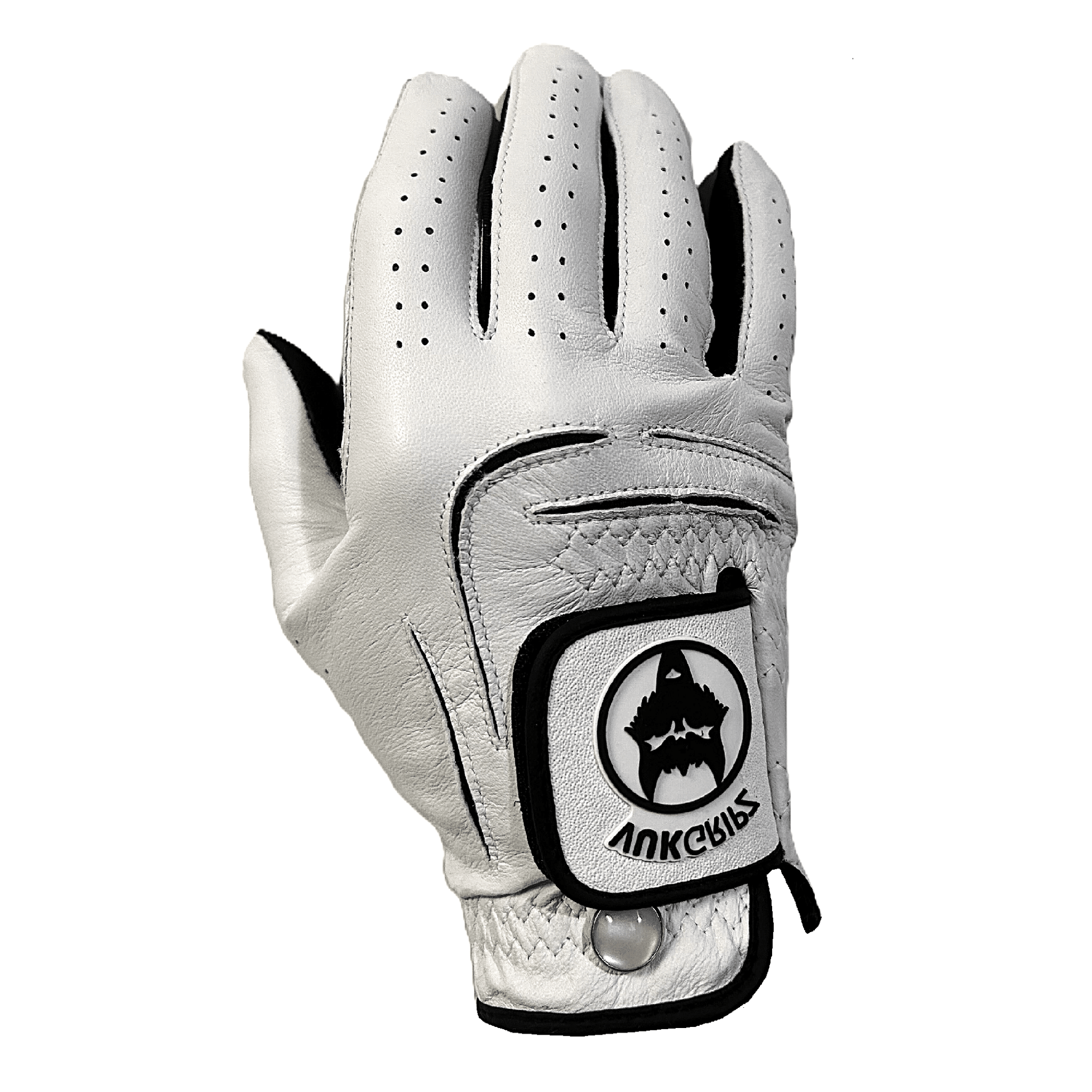 The Condor White Golf Glove - Maximum Velocity Sports