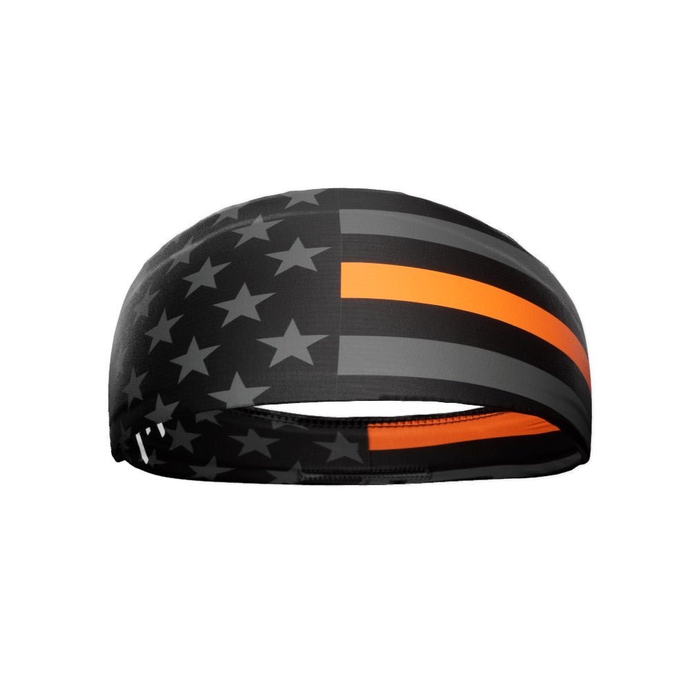 Thin Orange Line Headband - Maximum Velocity Sports