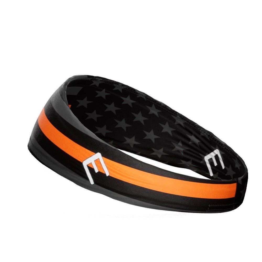 Thin Orange Line Headband - Maximum Velocity Sports